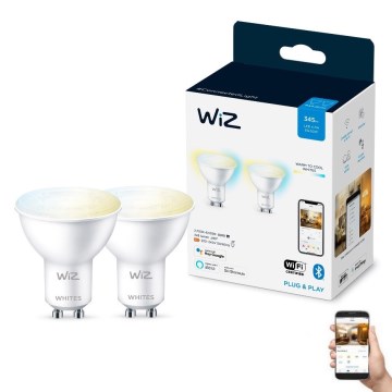 SET 2x LED Zatemnitvena žarnica PAR16 GU10/4,7W/230V 2700-6500K CRI 90 Wi-Fi - WiZ