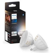 SET 2x LED Zatemnitvena žarnica Philips Hue White Ambiance GU5,3/MR16/5,1W/12V 2200-6500K