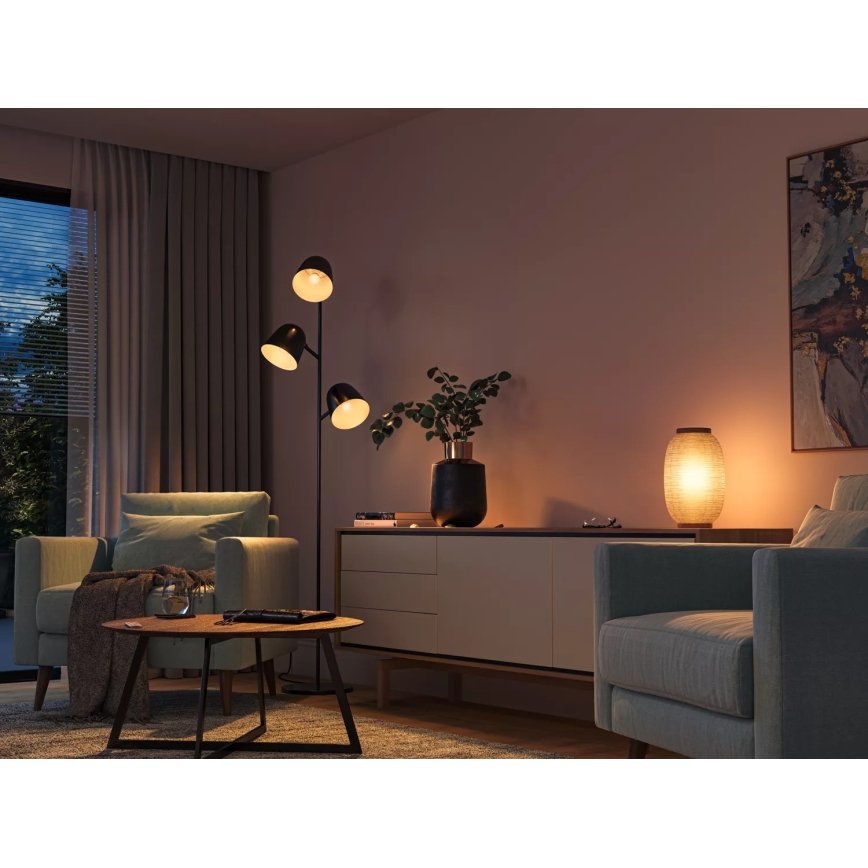 SET 2x LED Zatemnitvena žarnica Philips Hue WHITE AMBIANCE P45 E14/5,1W/230V 2200-6500K