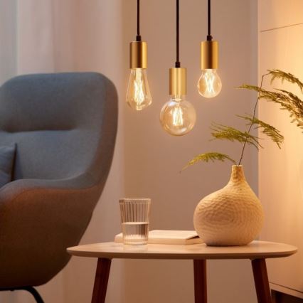 SET 2x LED Zatemnitvena žarnica VINTAGE FILAMENT ST64 E27/6,7W/230V 2000-5000K Wi-Fi - WiZ