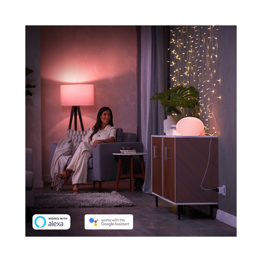 SET 2x Pametna vtičnica Philips Hue Pametni vtičnica EU SCHUKO