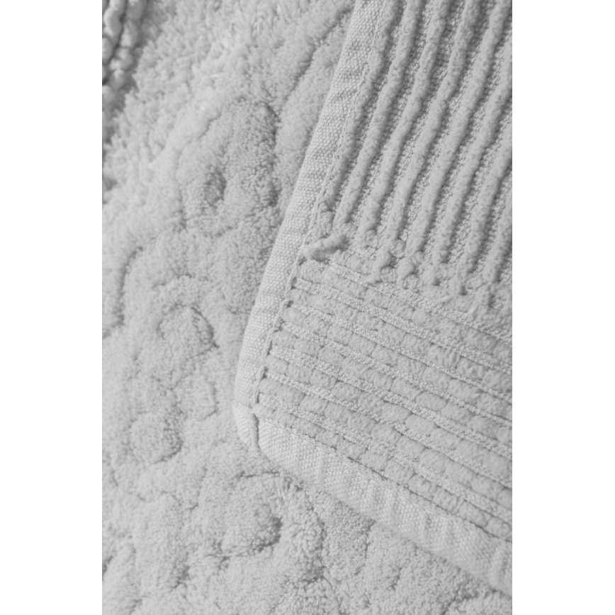 SET 2x Podloga za kopalnico PIANTE 60/100 cm bela