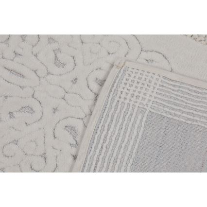 SET 2x Podloga za kopalnico PIANTE 60/100 cm bela