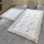 SET 2x Podloga za kopalnico STONE 60/100 cm bela