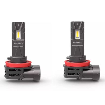 SET 2xLED Avto žarnica 11366 U2500 CX H8/H9/H16 PGJ19-1/3/5/20W/12V 6000K