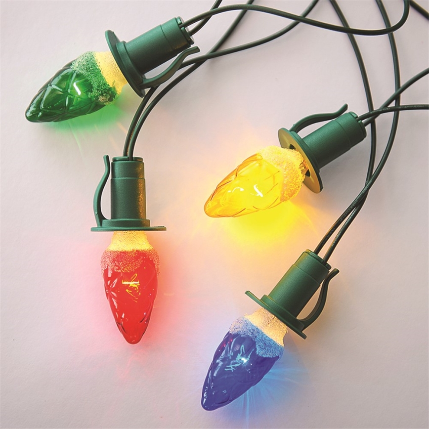 SET 3 x Nadomestna žarnica CONE E10/20V/0,1A barvita Narejeno v Evropi