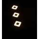 SET 3x LED Zatemnitvena podelementna svetilka CORTINA LED/2,4W/230V + Daljinski upravljalnik
