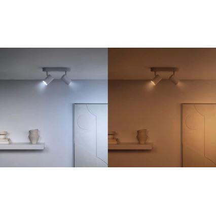 SET 3x LED RGBW Zatemnitvena žarnica PAR16 GU10/4,7W/230V 2200-6500K Wi-Fi - WiZ