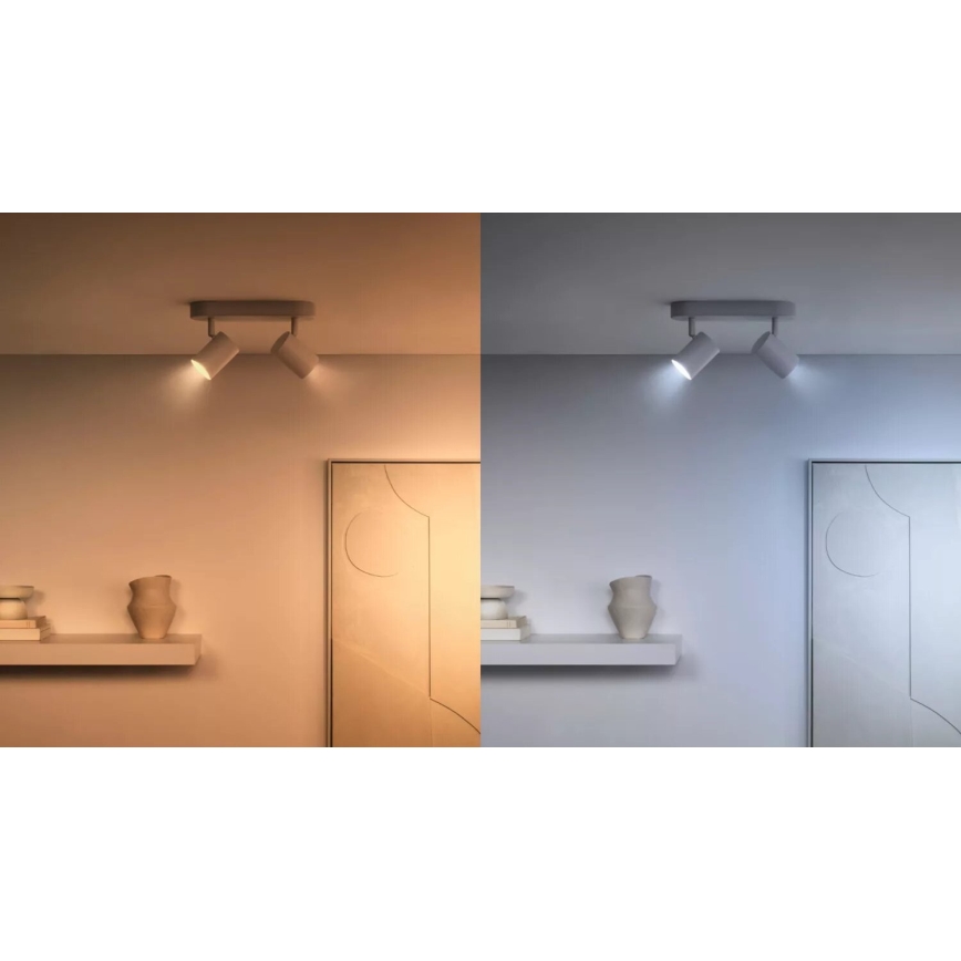 SET 3x LED RGBW Zatemnitvena žarnica PAR16 GU10/4,7W/230V 2200-6500K Wi-Fi - WiZ