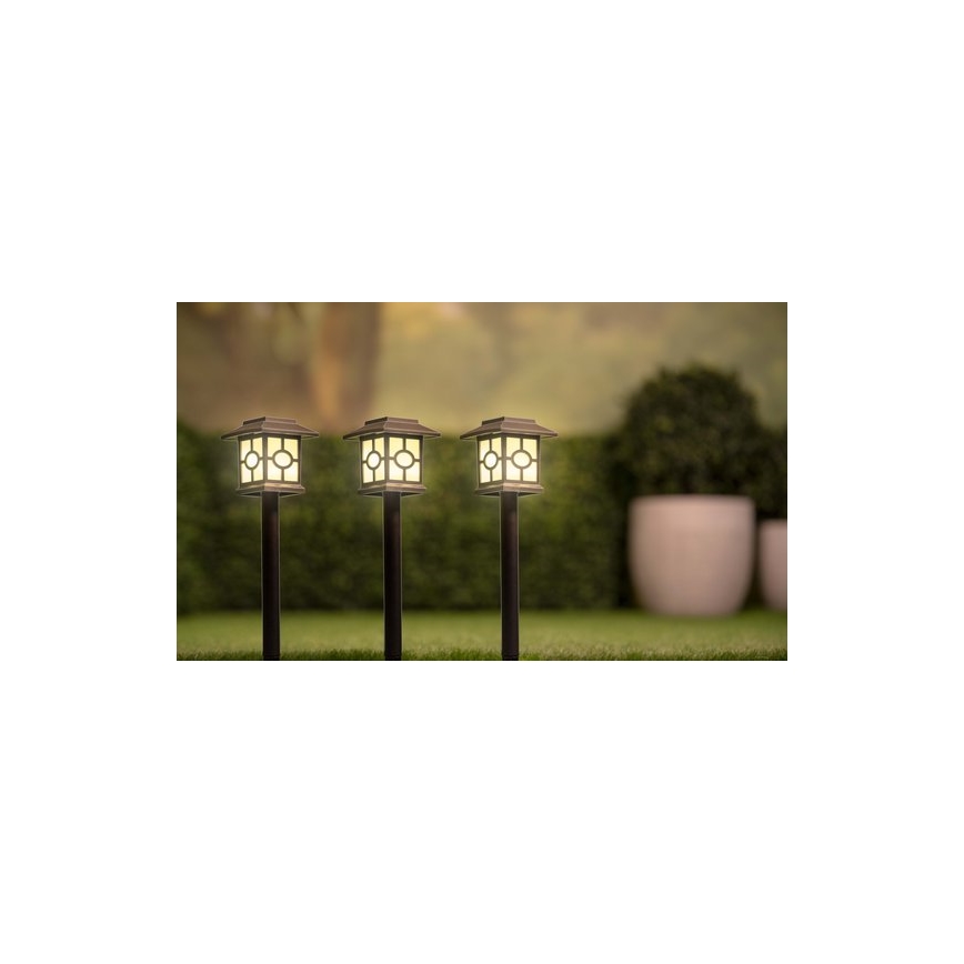 SET 3x LED Solarna svetilka LED/1,2V