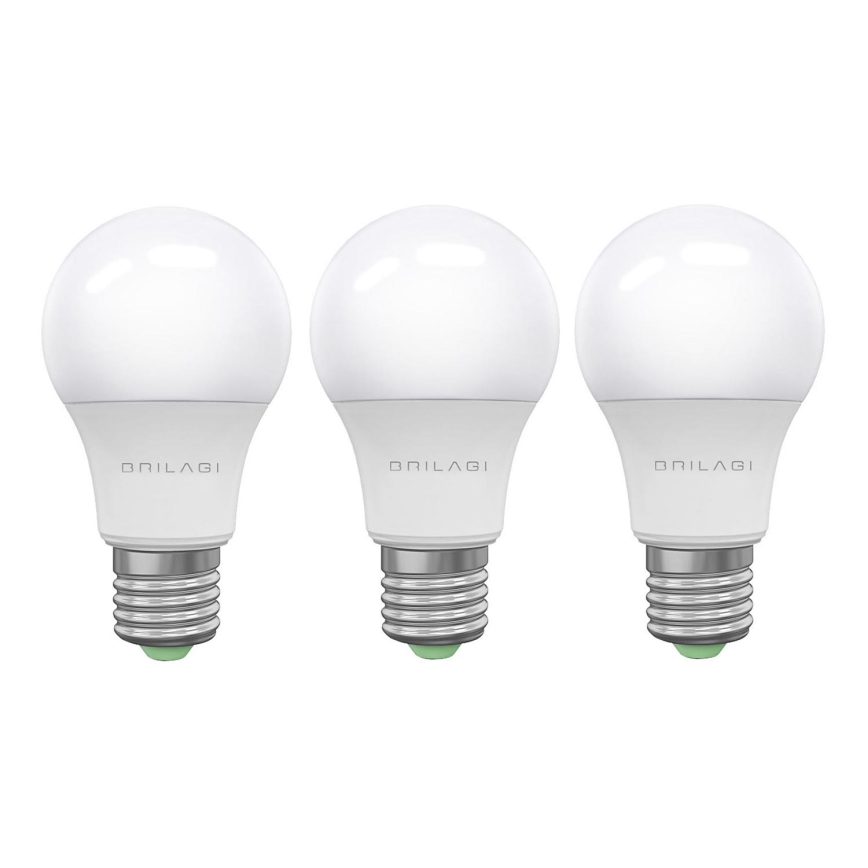 SET 3x LED Žarnica ECOLINE A60 E27/15W/230V 4000K - Brilagi