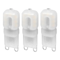 SET 3x LED Žarnica ECOLINE G9/2,5W/230V 3000K - Brilagi