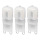 SET 3x LED Žarnica ECOLINE G9/2,5W/230V 3000K - Brilagi