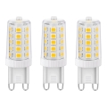 SET 3x LED Žarnica ECOLINE G9/3,5W/230V 3000K - Brilagi