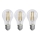 SET 3x LED Žarnica FILAMENT A60 E27/3,8W/230V 2700K Energijski razred A