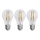 SET 3x LED Žarnica FILAMENT A60 E27/3,8W/230V 4000K Energijski razred A