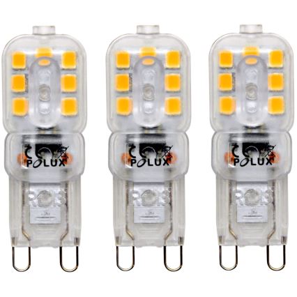 SET 3x LED Žarnica G9/2,5W/230V 3000K