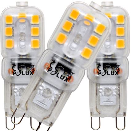 SET 3x LED Žarnica G9/2,5W/230V 3000K