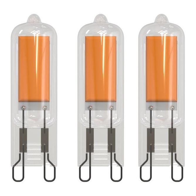 SET 3x LED Žarnica G9/2W/230V 3000K - Eglo 10614