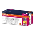 SET 3x LED Žarnica PAR16 GU10/2,8W/230V 2700K 120° - Osram