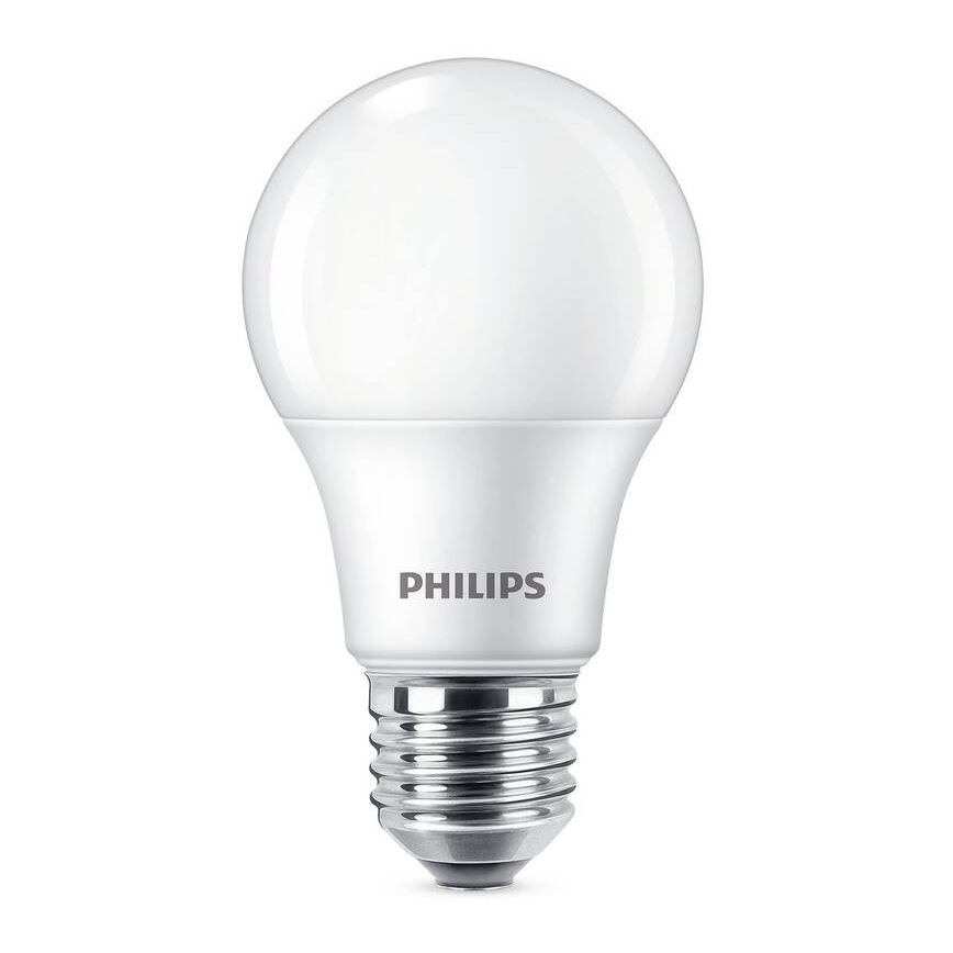 SET 3x LED Žarnica Philips A60 E27/8W/230V 6500K