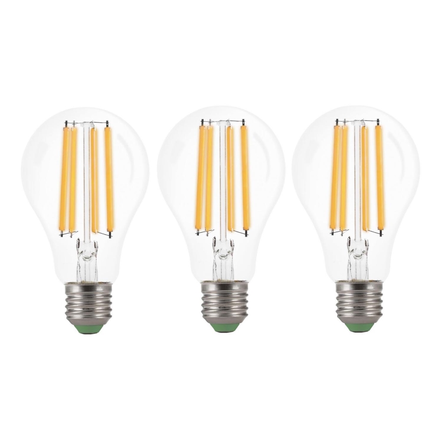 SET 3x LED Žarnica VINTAGE A60 E27/9W/230V 3000K - Brilagi