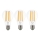 SET 3x LED Žarnica VINTAGE A60 E27/9W/230V 3000K - Brilagi