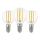SET 3x LED Žarnica VINTAGE P45 E14/7W/230V 2700K - Eglo 110303