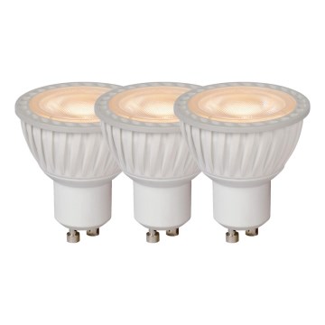 SET 3x LED Zatemnitvena žarnica MR16 GU10/5W/230V 3000K - Lucide 49006/15/31