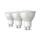 SET 3x LED Zatemnitvena žarnica Philips Hue White And Color Ambiance GU10/5W/230V 2000-6500K