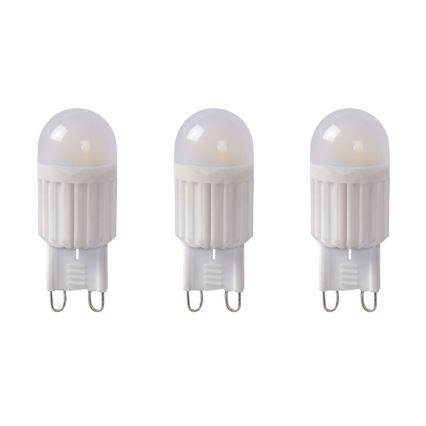 KOMPLET 3x Zatemnitvena LED žarnica G9/3W/230V - Lucide 50461/13/60