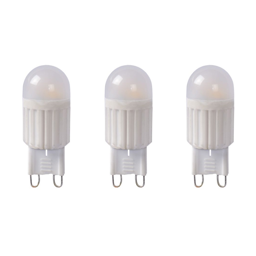 KOMPLET 3x Zatemnitvena LED žarnica G9/3W/230V - Lucide 50461/13/60