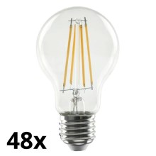 SET 48x LED Žarnica VINTAGE A70 E27/13W/230V 2700K