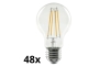 SET 48x LED Žarnica VINTAGE A70 E27/13W/230V 2700K