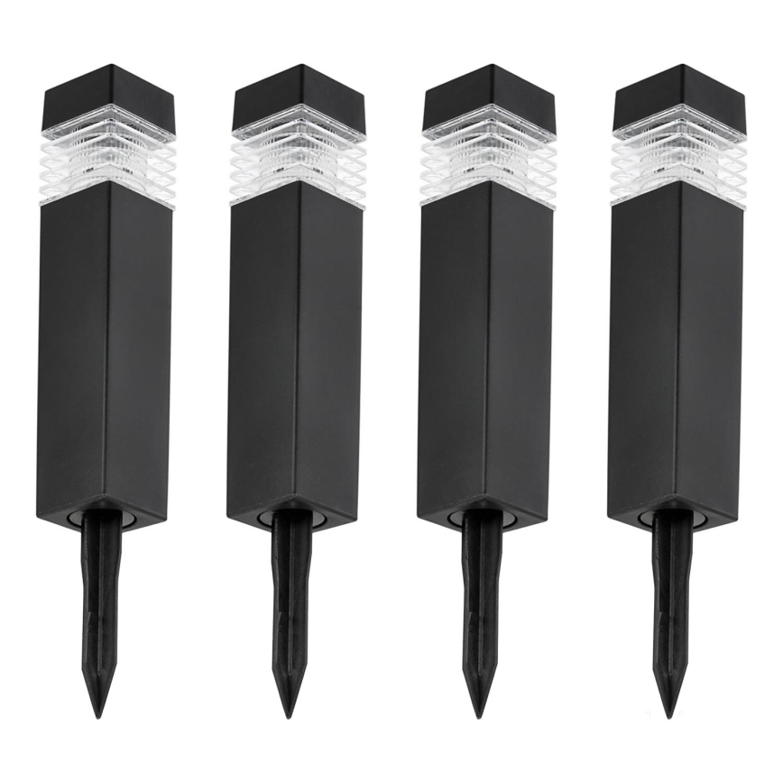 SET 4x LED Solarna svetilka LED/0,06W/1,2V 6000K IP44