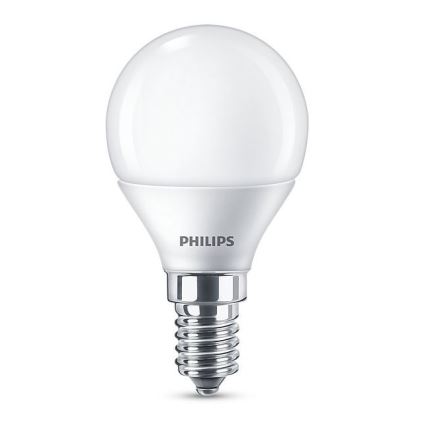 SET 4x LED Žarnica Philips P45 E14/5,5W/230V 2700K