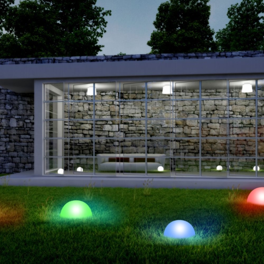 SET 5x LED Solarna svetilka LED/1,2V multicolor