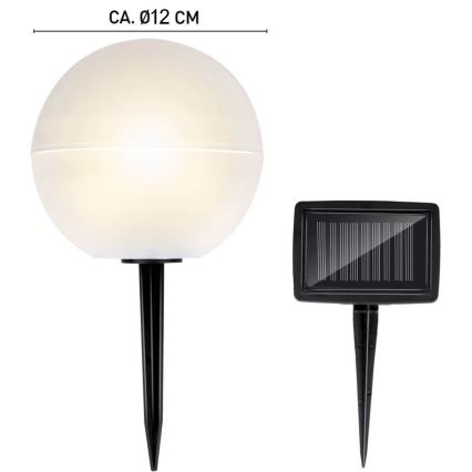 SET 5x LED Solarna svetilka LED/3,2V multicolor
