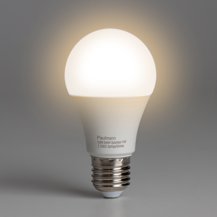 SET 5x LED Žarnica A60 E27/9W/230V 2700K - Paulmann 28780