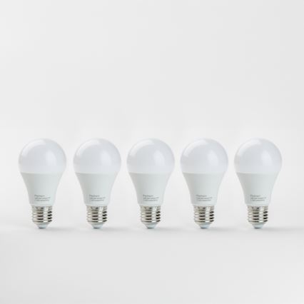 SET 5x LED Žarnica A60 E27/9W/230V 2700K - Paulmann 28780
