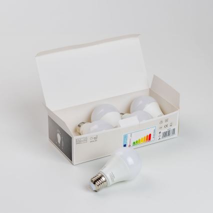 SET 5x LED Žarnica A60 E27/9W/230V 2700K - Paulmann 28780
