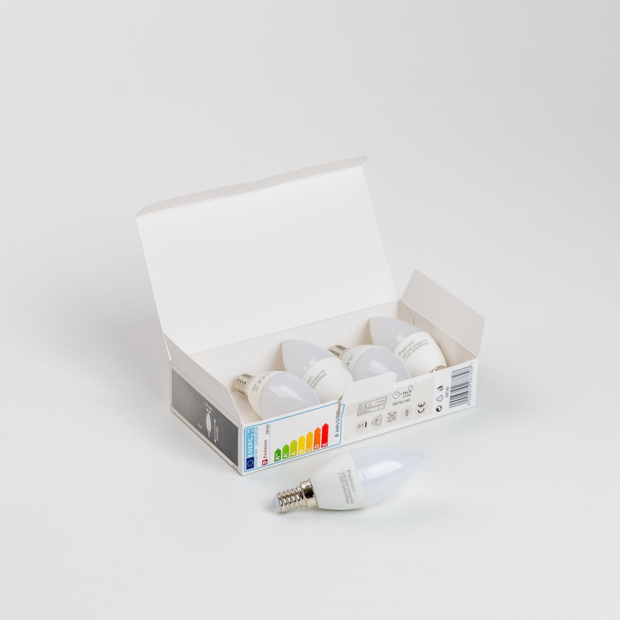 SET 5x LED Žarnica E14/5,5W/230V 2700K - Paulmann 28782
