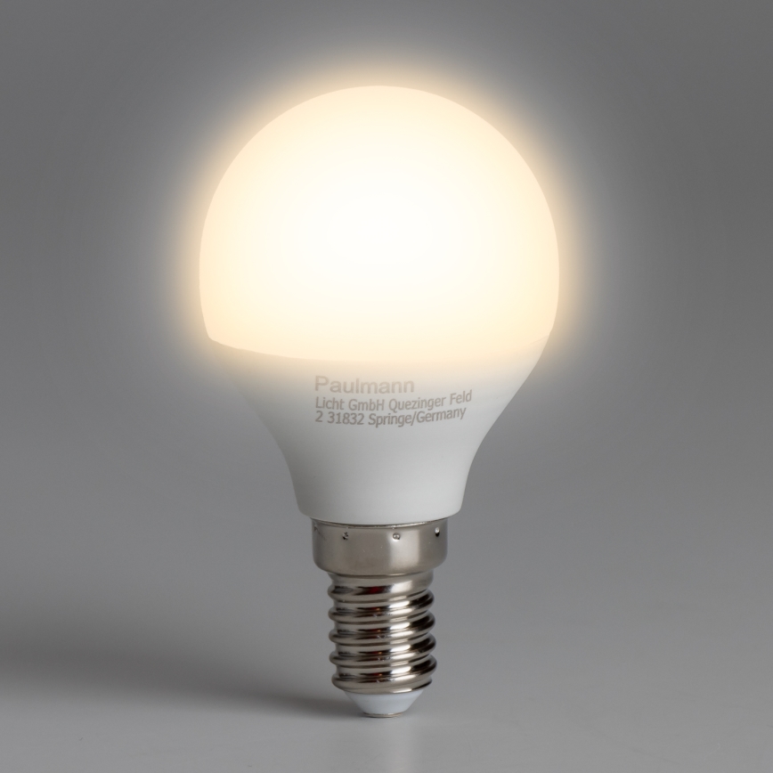 SET 5x LED Žarnica P45 E14/5,5W/230V 2700K - Paulmann 28783