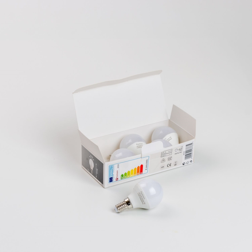 SET 5x LED Žarnica P45 E14/5,5W/230V 2700K - Paulmann 28783