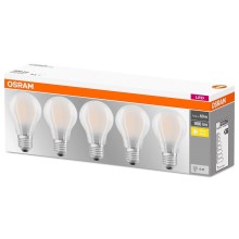 SET 5x LED Žarnica E27/7W/230V 2700K - Osram