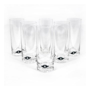 Set 6x Kozarci Favorit 400 ml prozorna