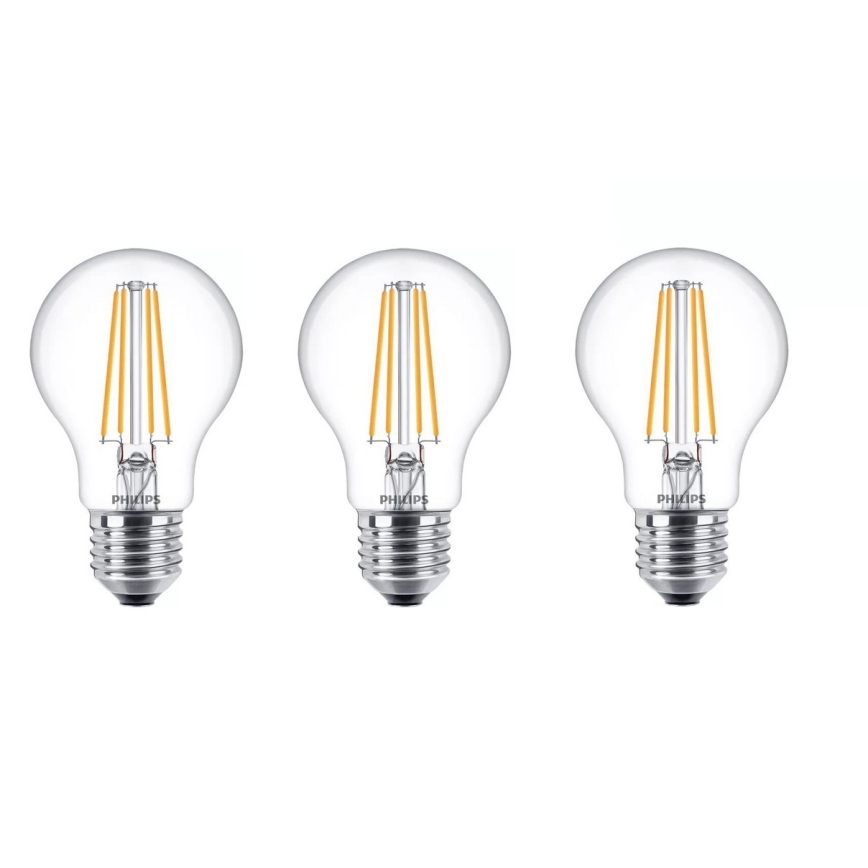 SET 6x LED Žarnica VINTAGE Philips E27/4W/230V 2700K