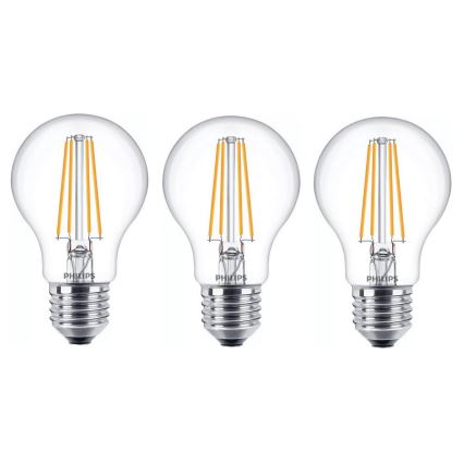 SET 6x LED Žarnica VINTAGE Philips E27/7W/230V 2700K