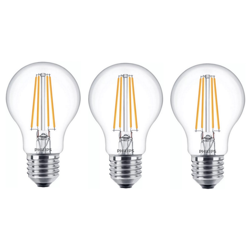 SET 6x LED Žarnica VINTAGE Philips E27/7W/230V 2700K