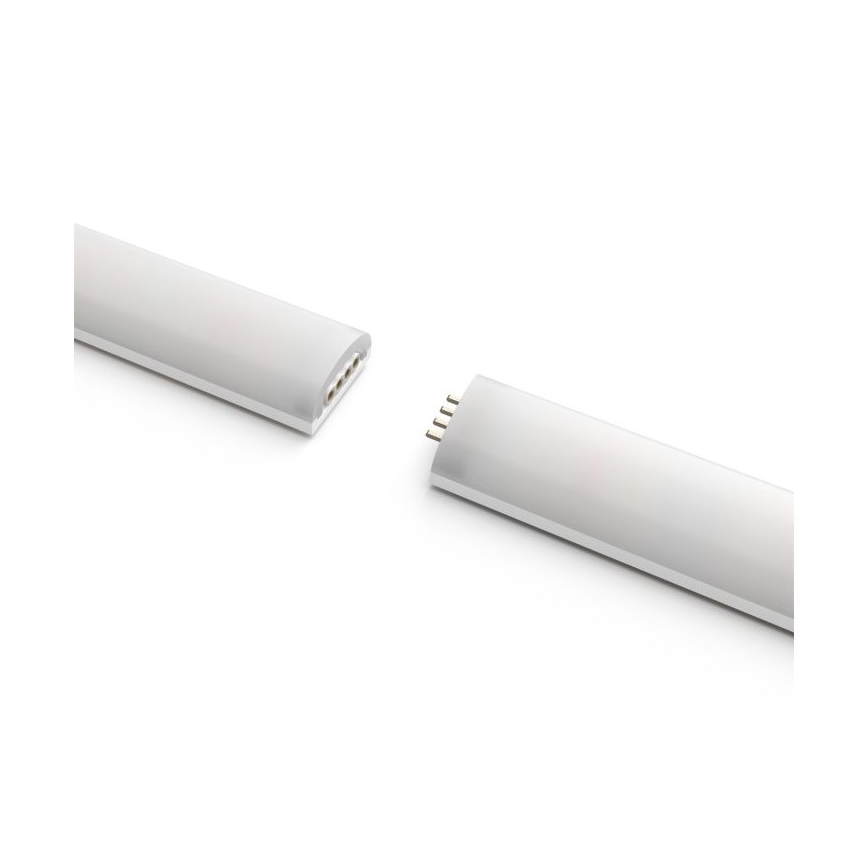 SET - LED RGBW Zatemnitveni trak Philips Hue WHITE AND COLOR AMBIANCE 2m LED/20W/230V + 4x Zatemnitvena žarnica Philips A60 E27/6,5W/230V 2000-6500K